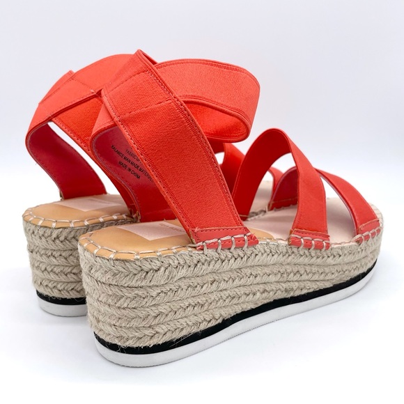 Dolce Vita Lury Espadrilles Wedge Platform Sandals - Picture 5 of 12